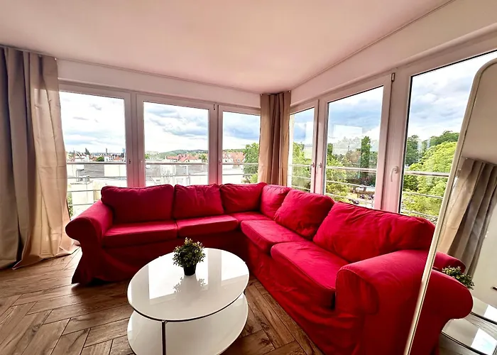 아파트 Aquarium Centrum Sopotu *