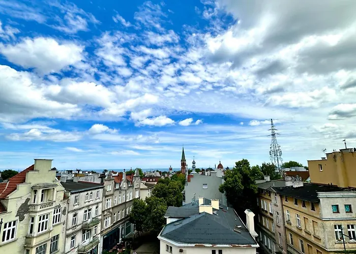 Aquarium Centrum Sopotu 아파트 *